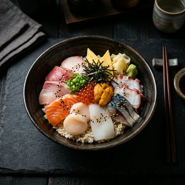 Chirashi bowl KonMiSushi